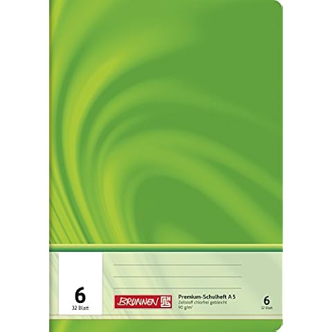 BRUNNEN Schulheft A5 Vivendi, Lineatur 6 Cover