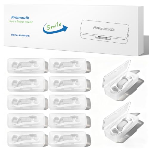 Fremouth Orthodontic Flossers for Braces - Ortho Floss Picks, 140 Count