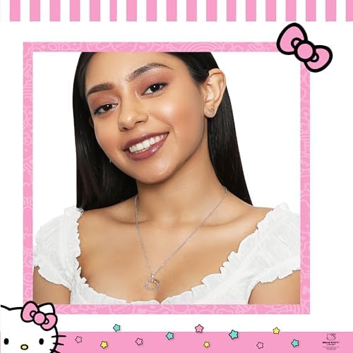 Hello Kitty Conjunto de joias Sanrio de 3 peças - Caixa de joias