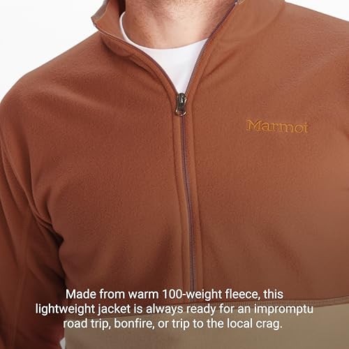 Image of MARMOT Men's Rocklin 1 /2 Zip, Lightweight Fleece Pullover Jacket