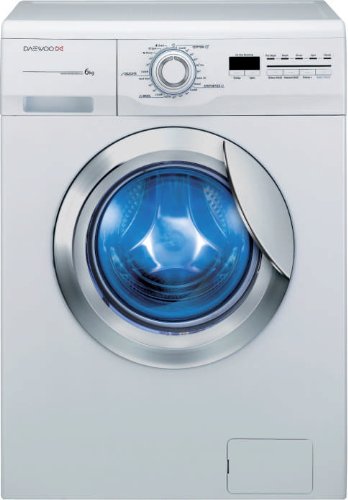 Front view of Daewoo DWD-M1244 washing machine