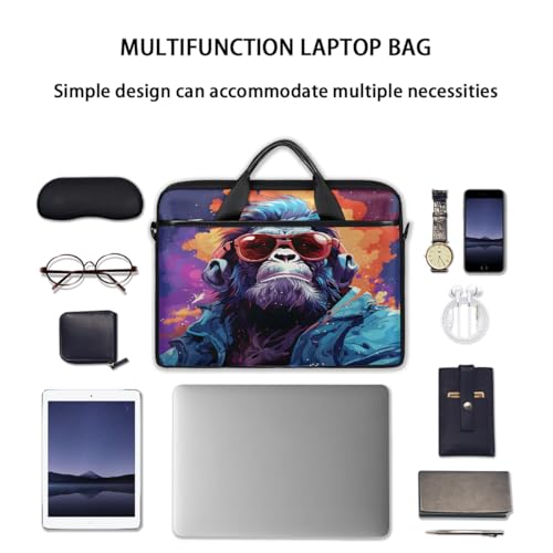 Bolso para portátil de 15 pulgadas con correa ajustable miniatura 7