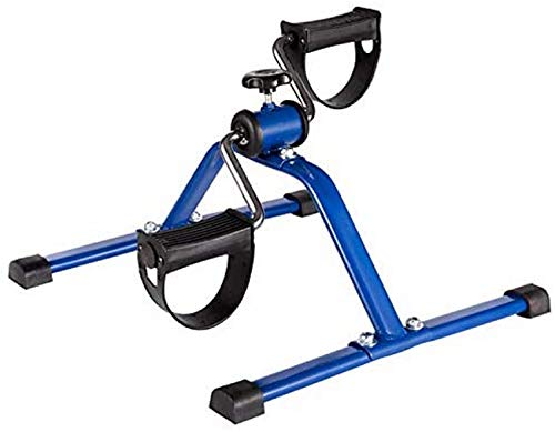 Mini bicicleta de ejercicio portátil para piernas y brazos miniatura 1