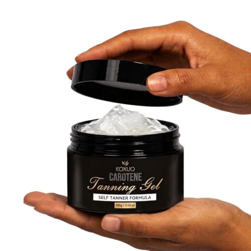 Self Tanner Gel with DHA Natural Bronze Glow for Face &amp; Body
