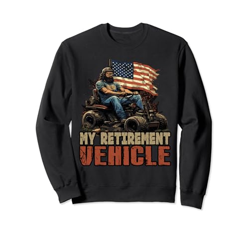 Mi vehículo de jubilación Cortacésped Racing Gardener Cortacésped Sudadera