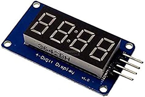 TM1637 4-Digit 7-Segment LED Module - Electronic