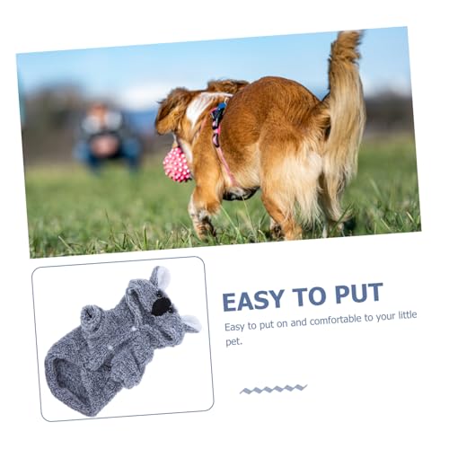 Disfraz para perro Toyvian en forma adorable azul M miniatura 4