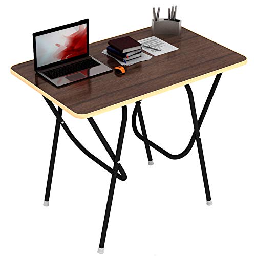 wow craft Multipurpose Foldable and Portable Study Table | Computer Desk & Laptop Table | Engineered Plywood Top with Powder-Coated Finish | Home & Office Use | 90x60x75 Cm (FS Brown) wow craft Multipurpose Foldable and Portable Study Table | Computer Desk & Laptop Table | Engineered Plywood Top with Powder-Coated Finish | Home & Office Use | 90x60x75 Cm (FS Brown)