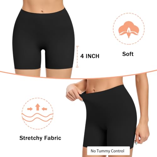 Image of Womens Seamless Shaping Boyshorts Panties Tummy Control Underwear Slimming Shapewear Slip Shorts