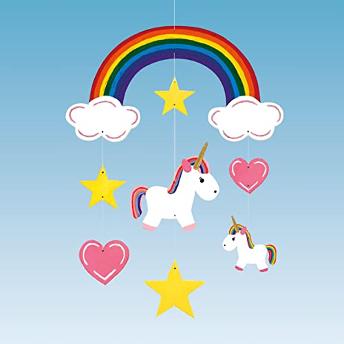 Pebaro 374/3S Fretsaw Template Plywood Mobile Unicorn Design, A4 - Image 2