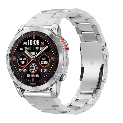 26mm �`�^�����^�� �N�C�b�N�����[�X�r���v�o���h Garmin Fenix 8 51mm/Enduro 3 51mm/Fenix 6X Pro/7X Pro/5X Plus�A22mm�o���h Fenix 8 47mm/E 47mm/Fenix 7 Pro