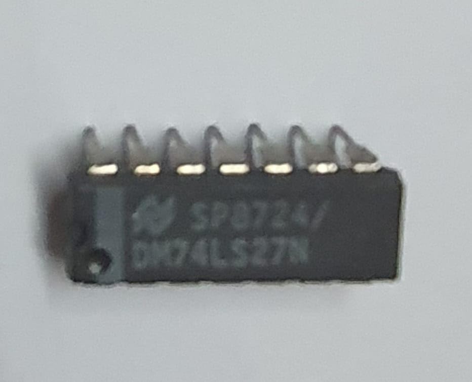 DM74LS27N Triple 3-Input NOR Gate IC, Pack of 3-picture-11