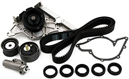 Timing Belt Water Pump Kit fits for 1998 1999 2000 2001 2002 2003 2004 2005, 1998-2001 A6/ A6 Quattro, A4/ A4 Quattro 2.8L V6 DOHC