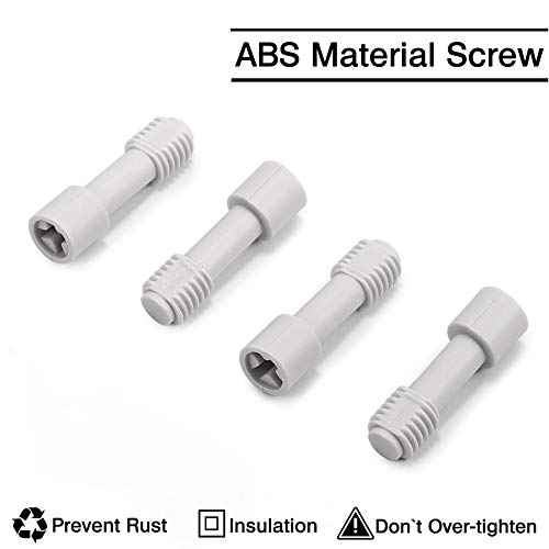 Boîte de jonction ABS QILIPSU étanche avec couvercle gris pour installations de dérivation