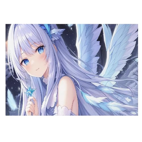 Lienzo decorativo LIAZLIUT con impresión de alta calidad de animé japonés, 40x60 cm