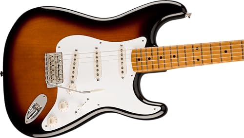 Fender Vintera II ’50s Stratocaster MN 2-Color Sunburst – Guitare Électrique - Les Beatles, Paul McCartney, John Lennon, RIngo Starr, George Harrison Fender Vintera II '50s Stratocaster MN 2-Color Sunburst - Guitare Électrique – Image 5