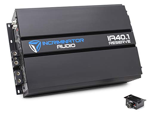 Incriminator Audio IA40.1 Monoblock 4800W RMS Class D Linkable Amplifier