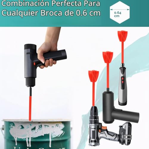 Mezclador de pintura para taladro 8 Imagen adicional