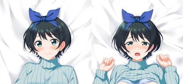 Amazon | Z-M Pillows 彼女お借りし 更科瑠夏抱き枕カバー