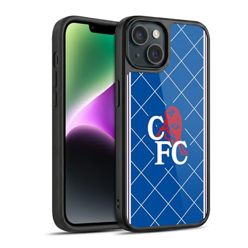 Coque iPhone 14 Chelsea FC Retro Kit 1988 Protection Gel Antichoc Head Case