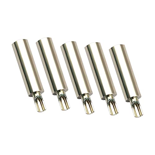 10 pares adaptadores banana 4mm con funda aislante miniatura 7