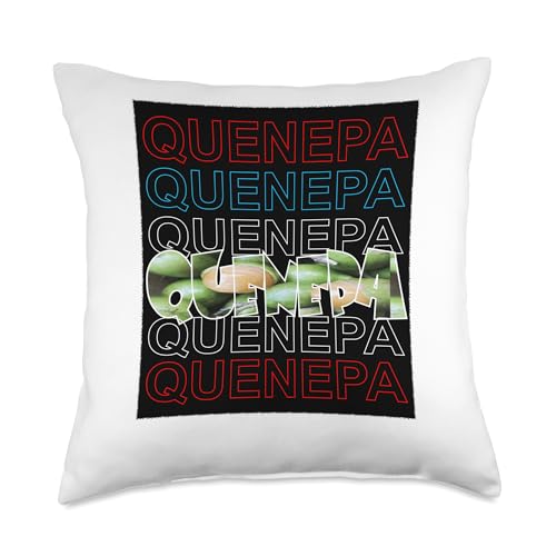 quenepa fondo negro Throw Pillow