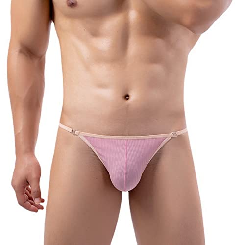 Men's Detachable Side Thong Briefs Gay Bikini Pant Men Comfortable Sexy Slip U Underpants4
