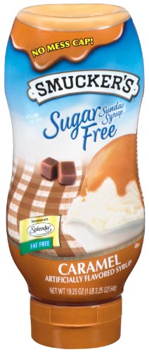 Smucker's Sundae Syrup(TM) Sugar Free Caramel Flavored Syrup, 19....