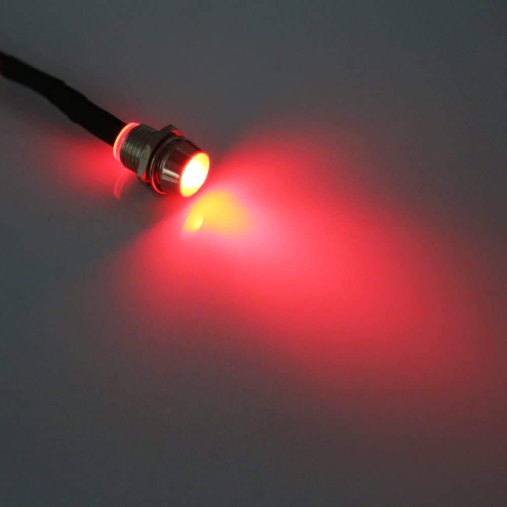 Amazon | LEDインジケーター電球、10個12v LED警告灯