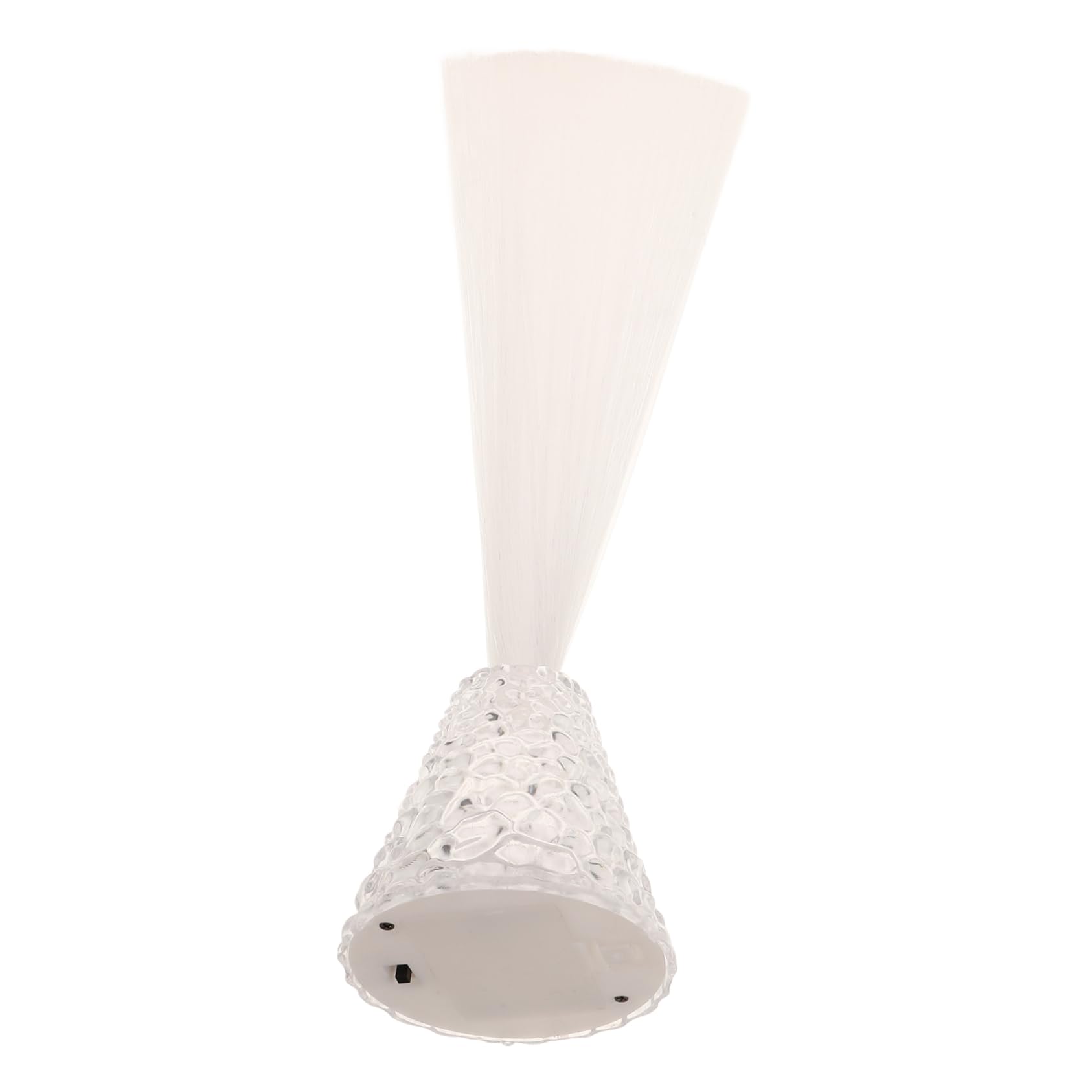 Hemobllo Color-Changing Fiber Optic Lamp with Battery-Powered Base Fairy Decoration for Bedrooms Parties and Weddings Enchanting Indoor Atmosphere Light