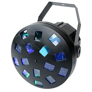 E-Lektron LMR-9W USB LED Mushroom Flower Effect DJ Party Disco lichteffect rood / groen / blauw schijnwerper podiumverlichting 9 Watt