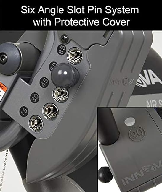 Innova ITX9900 Inversion Table with Air Lumbar Support, Black/Gray