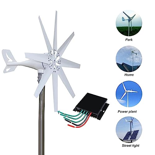 Generador de viento de alto rendimiento de 700 W para barcos y terrazas, aleación de aluminio, 24 V