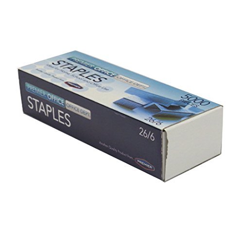 Briscon SN-40-IB-2500 Blue Zinc Plated Low Carbon Steel Cable Staple 1 Inch Length x 1/2 Inch Width 2500/Pack