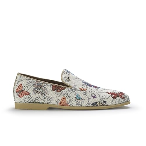 Image of Ferro Aldo Men's Slip-On Loafers | Woven Espadrille & Classic Styles | Casual & Formal Dress Shoes