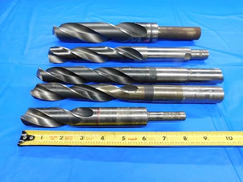 1.13 in. Silver & Deming HSS Drill Bit - Silver