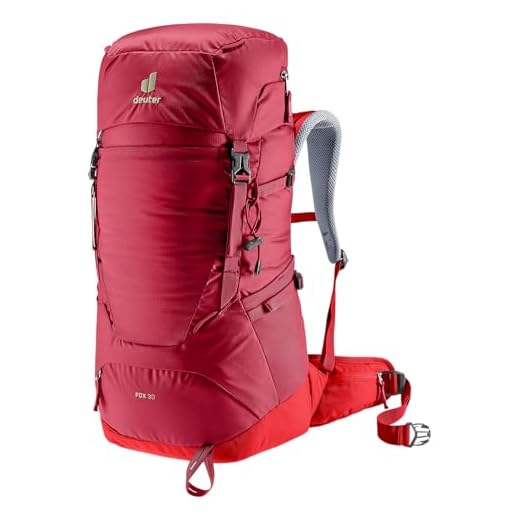 Deuter Fox 30 Rugzak voor kinderen, uniseks, Masala kers, 30 L, Minimalistisch