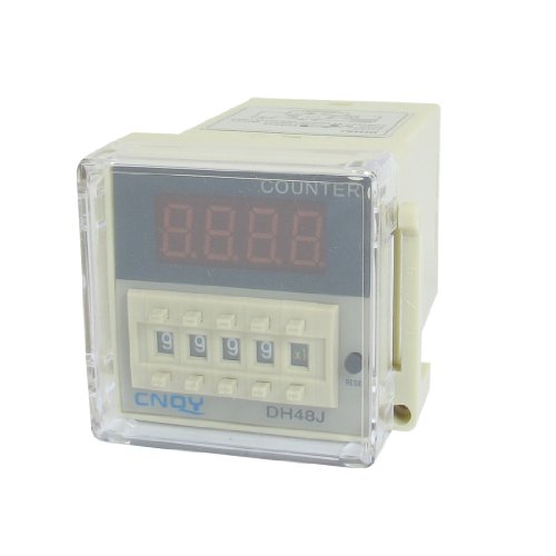 DH48J relais de compteur numérique 50/60Hz AC/DC36V 8 broches