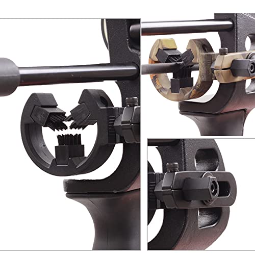Sopoger Archery Arrow Rest Capture Whisker Brush Biscuit Arrow Rest For Compound Bow/Recurve Bow Hunting Target Shooting Left And Right Hand (Camo) #TOP1