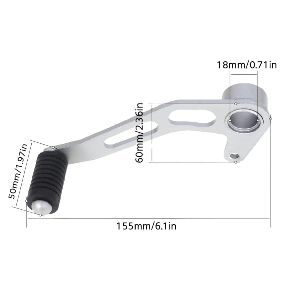 Pédale levier vitesse Accessoires Pour Le Sélecteur De Vitesse Gauche Moto (pédale Changement Vitesse) Pour Monster 659 797 Pour Scrambler 800/803 400