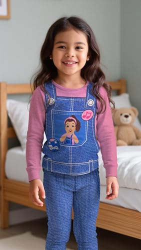 Ms. Rachel 2 Piece Pajama Set - Toddler Girls Cotton PJ Set, Long Sleeve Shirt & Pants, Kids Sleepwear Set - Official License2