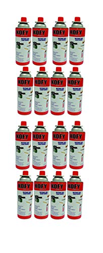 Image of Kofy Pure Butane Fuel Can For Soldering /Camping /Flame Torch /Stove Gas can 500 Ml (16)