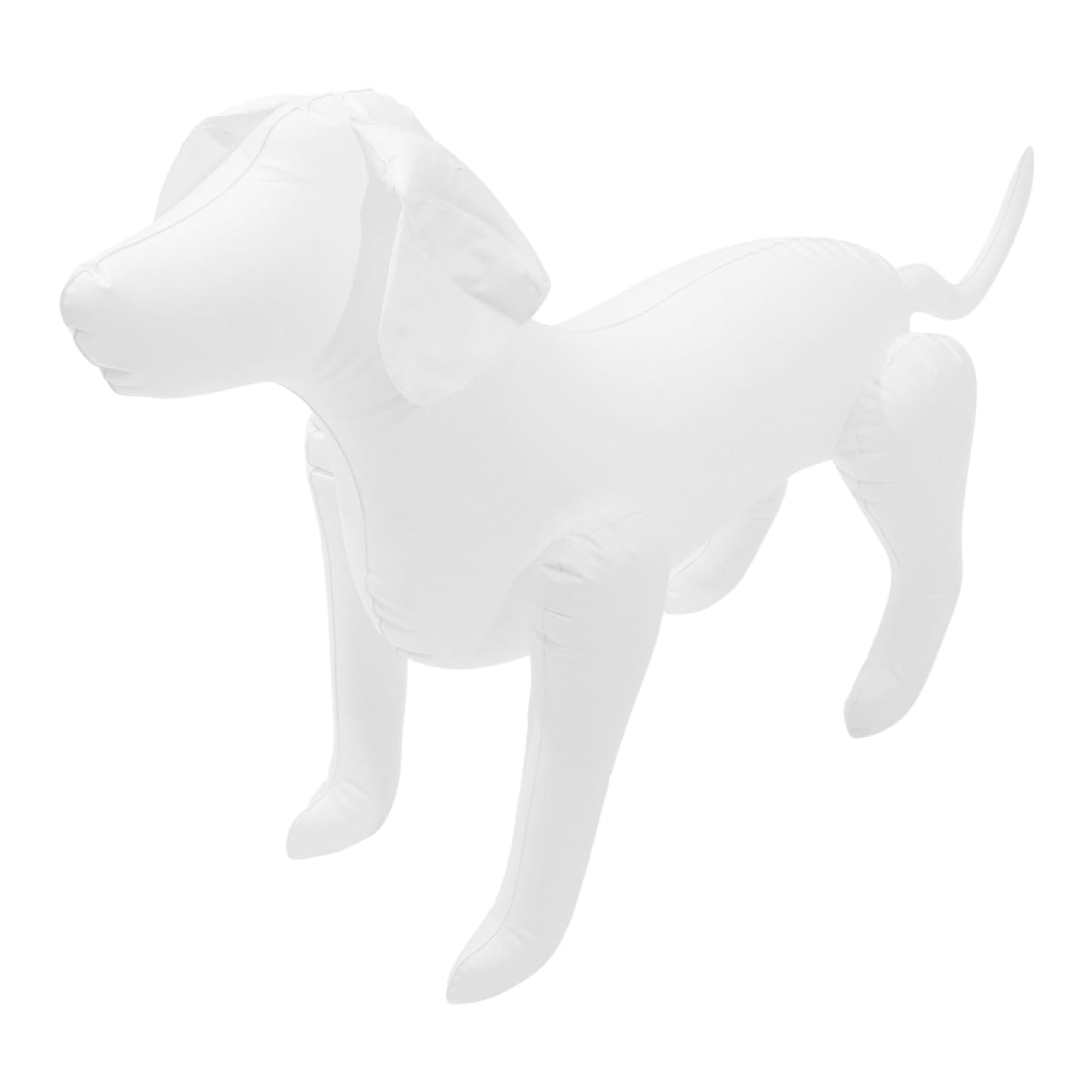 iplusmile Mannequin gonflable pour chien: Chien gonflable en PVC pour l'affichage de vêtements de chien