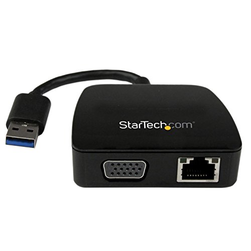 StarTech.com USB3.0接続VGA/GbE対応ドッキングステーション USB31GEVG