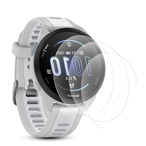 �y3���Z�b�g�zFor GARMIN Forerunner 165/165 Music �t�B���� for Garmin Forerunner 165 Music �ی�t�B���� TPU���E���𕂂��Ȃ��E�����ߗ��E�����^�E�w��h�~�E��ʑN�₩�����ׁE�\��t���ȒP