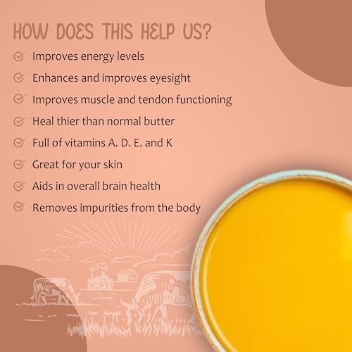 Image of Ovlin Pure Desi Cow Ghee 1L (1000 ml) | Traditional Bilona Method Cow Ghee | Premium A2 Style Desi Cow Ghee | Rich Aroma & Grainy Texture (Danedar) | Natural Indian Cooking Ghee