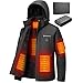 Brimekey Beheizte Jacke Herren mit Fleecefutter,...