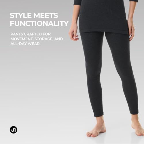 Image of Bodyband Women Thermal Set for Winter Premium Thermal Wear for Women Set Full Sleeves Top & Leggings Combo Soft, Skin-Friendly, and Warm Body Warmer for Winter Natural Insulation & All-Day Comfort