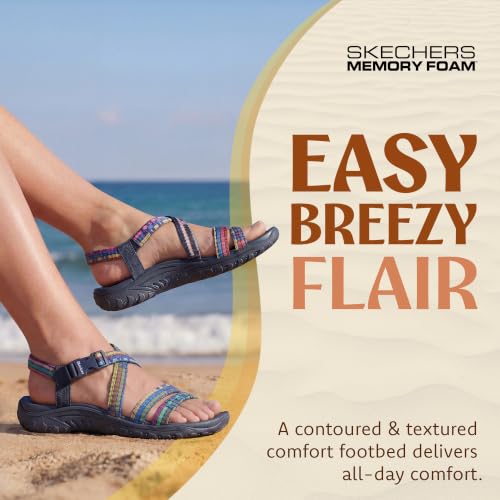 Image of Skechers Women's Reggae Sew Me Boho Slingback Sandal