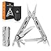 Messe mit günstig Kaufen-Rolgno Multitool, Geschenke für Männer, 14 in 1 Faltbares Edelstahl Multitool Werkzeug mit Zange, Messer, Säge, Schraubendreher, Multitools mit Nylontasche, Gadget für Camping, Reparatur, Wandern